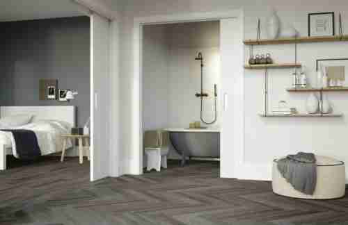 Керамогранит Ragno Woodcraft Grigio 10х70
